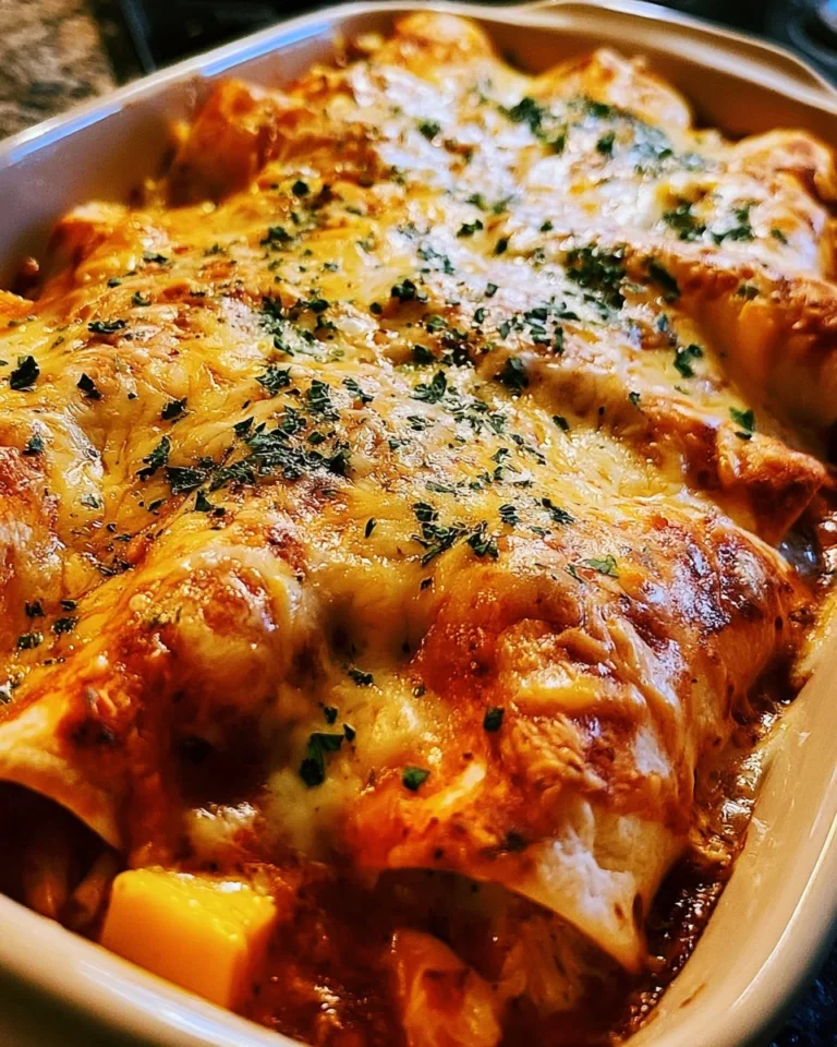Delicious Cheese Chicken Enchiladas topped with melted cheese and fresh ingredients.