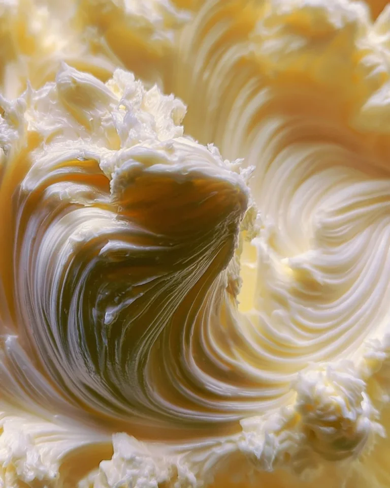 Delicious cream cheese frosting spread on a cupcake