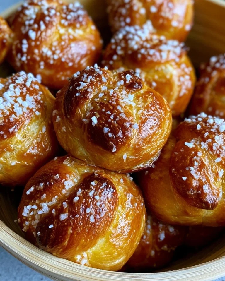 Fluffy air fryer pretzel bites served with dipping sauce
