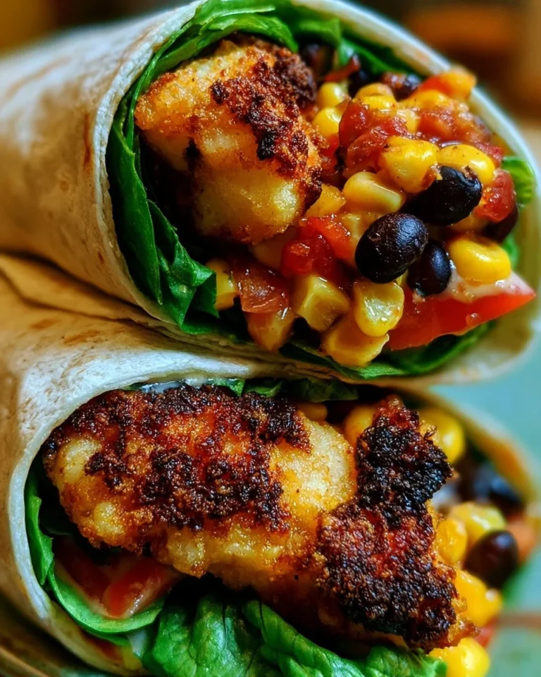 Delicious Southwest Chicken Wrap filled with fresh ingredients and bold flavors